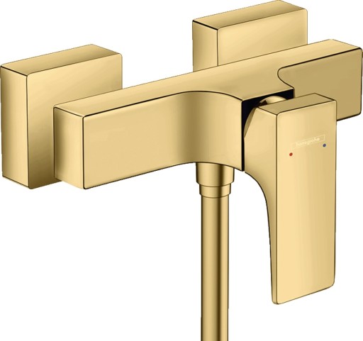 Baterie dus Hansgrohe Metropol  gold optic lustruit