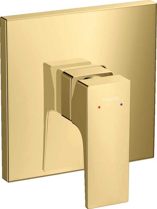 Baterie dus Hansgrohe Metropol montaj incastrat  necesita corp incastrat  gold optic lustruit