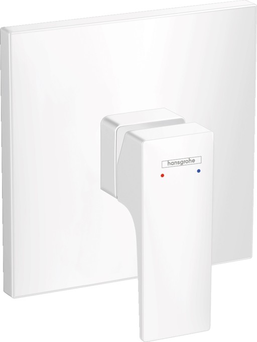 Baterie dus Hansgrohe Metropol montaj incastrat  necesita corp incastrat  alb mat