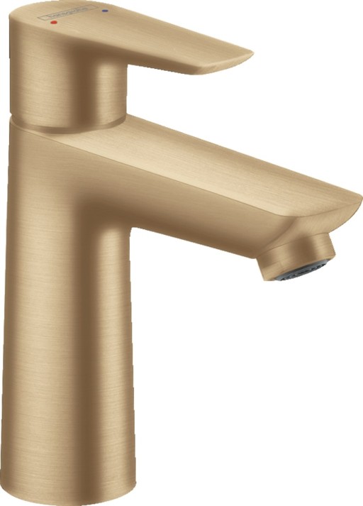Baterie lavoar Hansgrohe Talis E 110  ventil pop-up  bronz periat