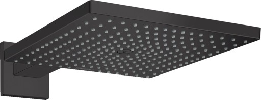 Palarie de dus Hansgrohe Raindance E 300 Air si brat de perete 390mm  negru mat