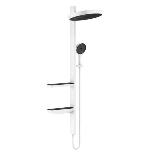 Coloana de dus Hansgrohe Rainfinity 360  1 jet  fara baterie  alb mat