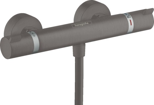 Baterie dus termostatata Hansgrohe Ecostat Comfort  negru periat