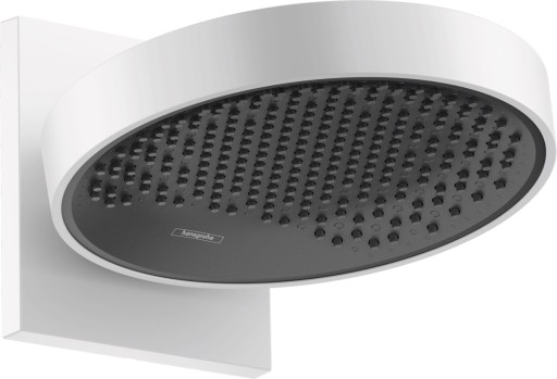 Palarie de dus Hansgrohe Rainfinity 250  1 jet  cu placa de conectare la perete  alb mat