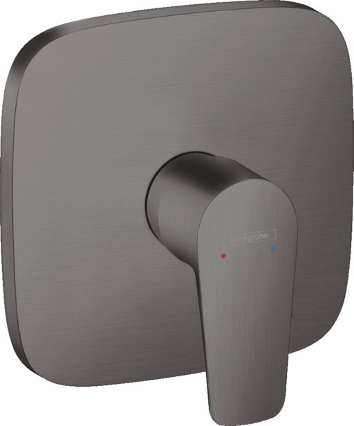 Baterie dus Hansgrohe Talis E montaj incastrat  necesita corp ingropat  negru periat