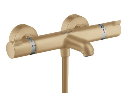 Baterie cada termostatata Hansgrohe Ecostat Comfort  bronz periat