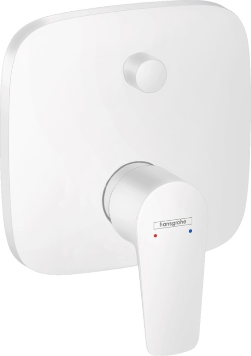 Baterie cada - dus Hansgrohe Talis E cu montaj incastrat  necesita corp ingropat  alb mat