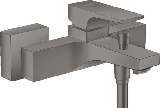 Baterie cada Hansgrohe Metropol  proiectie 18cm  negru periat