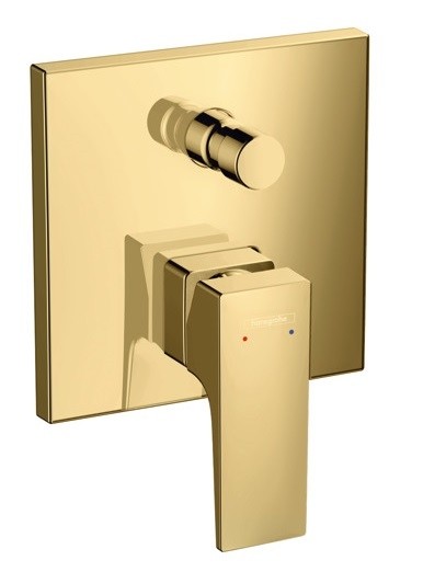 Baterie cada - dus Hansgrohe Metropol montaj incastrat  necesita corp ingropat  gold optic lustruit