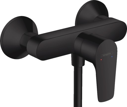 Baterie dus Hansgrohe Talis E  negru mat