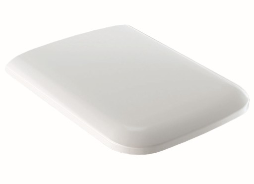 Capac WC Geberit iCon Square cu inchidere lenta  alb