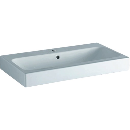 Lavoar Geberit iCon 75x48.5cm  montare pe blat  alb
