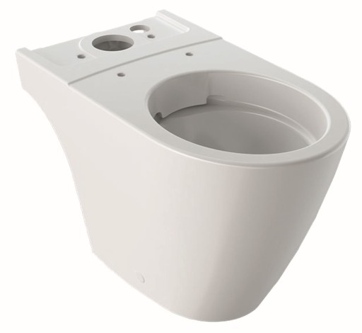 Vas WC Geberit iCon Rimfree 63.5cm  pentru rezervor aparent  alb