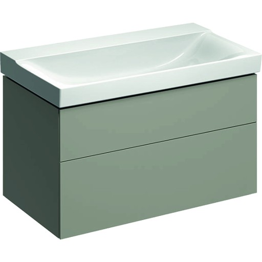 Dulap baza Geberit Xeno2 88x46.2cm  cu un sertar  greige mat