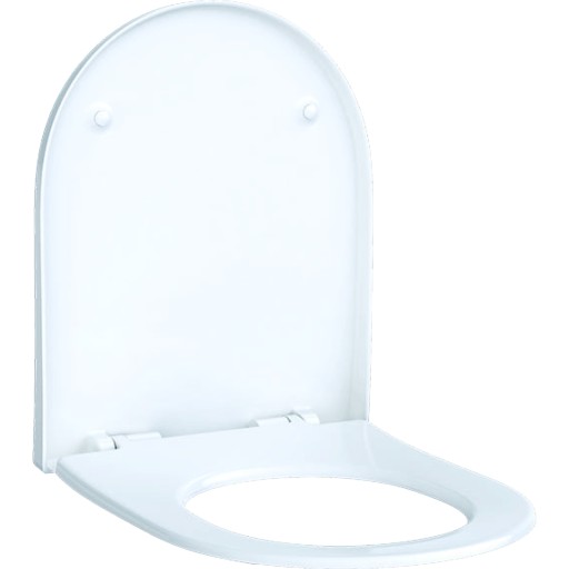 Capac WC Geberit Acanto cu inchidere lenta  Quick-Release  alb