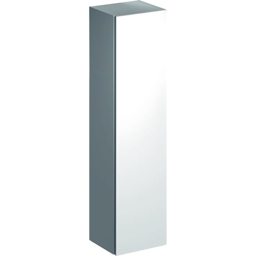 Dulap inalt Geberit Xeno2 40x35.1x170cm  cu o usa si oglinda interioara  alb lucios