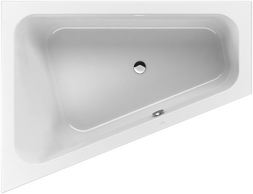 Cada baie asimetrica Villeroy & Boch Loop & Friends 175x135x44cm  acril  orientare stanga  alb alpin