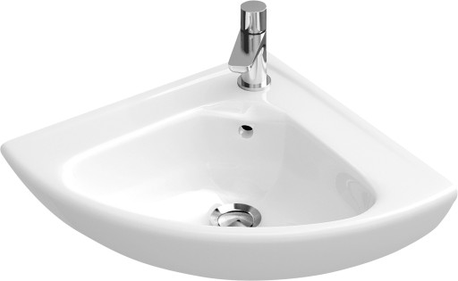 Lavoar de colt Villeroy & Boch O.Novo 41.5x41.5mm  alb alpin