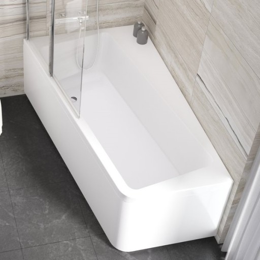 Cada baie asimetrica Ravak Concept 10° 170x100cm  acril  orientare stanga