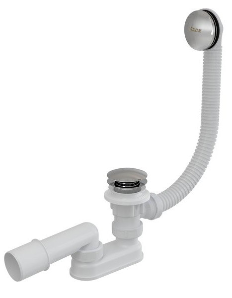 Sifon pentru cada Ravak 570 C-C R/R cu sistem clik-clack  57cm  crom