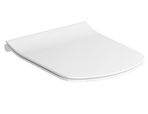 Capac WC Ravak Concept Classic slim cu inchidere lenta  alb