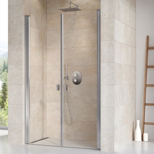 Usa de nisa Ravak Concept Chrome CSDL2-120 cu doua elemente batante  120cm  alb