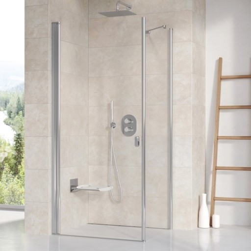Usa de dus Ravak Concept Chrome CRV1-100  100cm  crom lucios