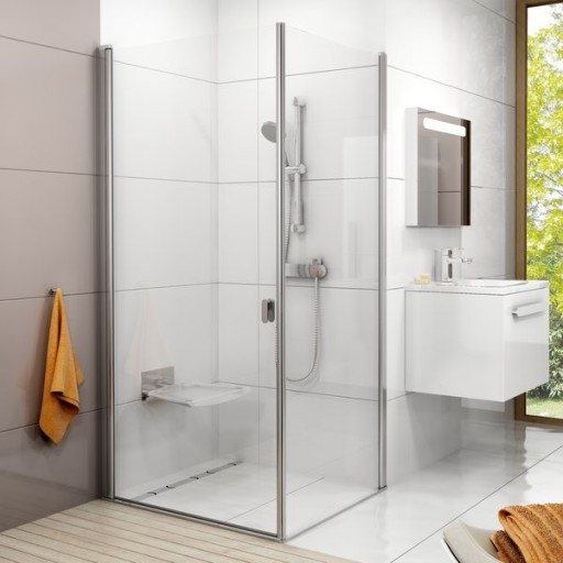 Perete lateral Ravak Concept Chrome CPS-90  90cm  crom lucios