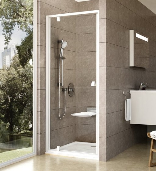 Usa de dus Ravak Pivot PDOP1 80cm  alb