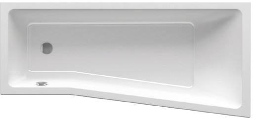 Cada baie asimetrica Ravak BeHappy II 160x75cm  acril  orientare stanga