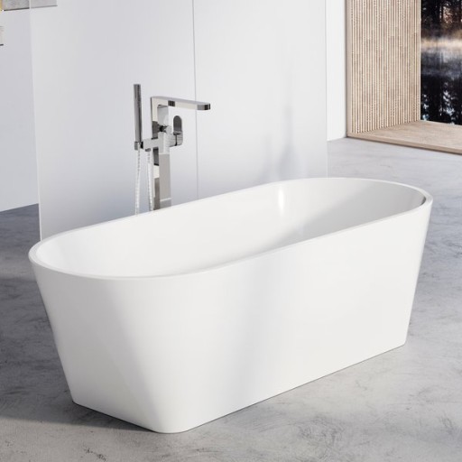 Cada freestanding Ravak Solo 178x80cm  alb