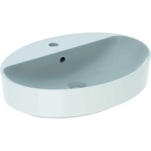 Lavoar oval tip bol Geberit VariForm 60x45cm  alb