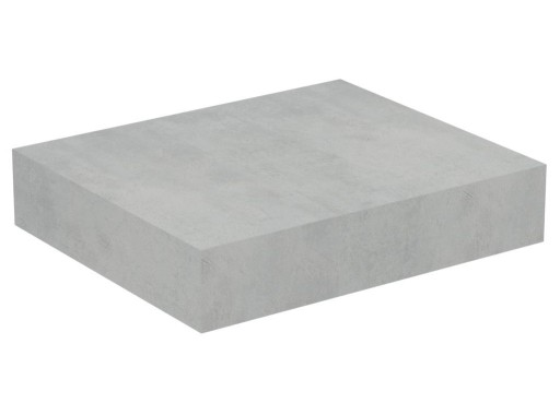 Blat pentru lavoar Ideal Standard Adapto 60x50.5x12cm  gri