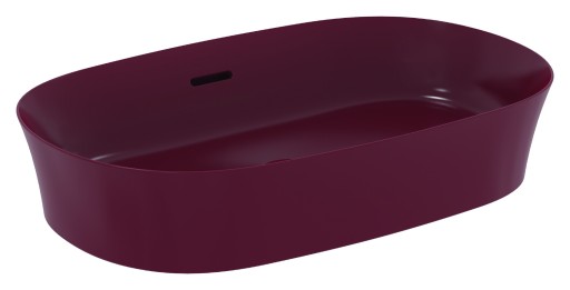 Lavoar tip bol Ideal Standard Ipalyss E1397 60x38cm  fara orificiu baterie  V6 Pomegranate