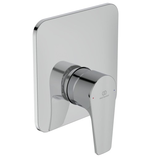 Baterie dus Ideal Standard Cerafine D cu montaj incastrat  corp ingropat inclus  crom