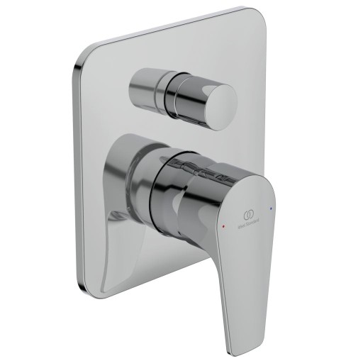 Baterie cada - dus Ideal Standard Cerafine D cu montaj incastrat  necesita corp ingropat A1000NU  crom