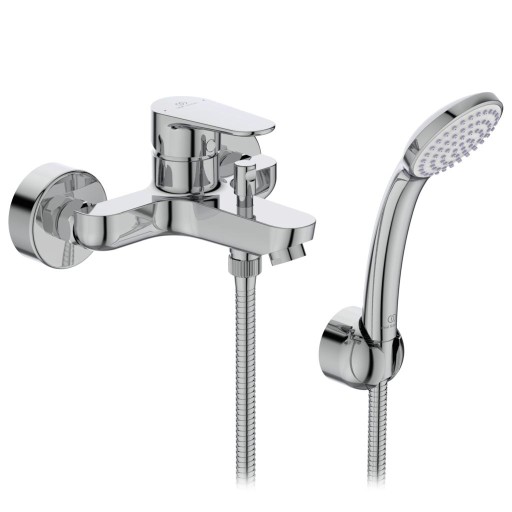 Baterie cada Ideal Standard Cerafine O cu set de dus  crom