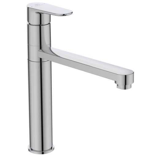 Baterie bucatarie Ideal Standard Cerafine O cu pipa tubulara inalta  crom