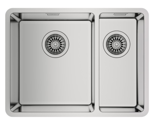 Chiuveta bucatarie Teka Be Linea RS15 2B 580 cu 2 cuve  montare sub blat  580x440cm  inox
