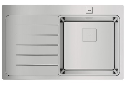 Chiuveta bucatarie Teka Premium Zenit RS15 1B 1D L 86 picurator stanga  860x520cm  inox