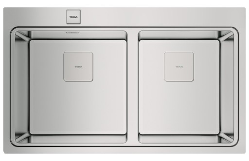 Chiuveta bucatarie Teka Premium Zenit RS15 2B 86 cu 2 cuve  860x520cm  inox