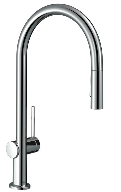 Baterie bucatarie Hansgrohe Talis M54 210  dus extractibil  doua tipuri de jet si sBox