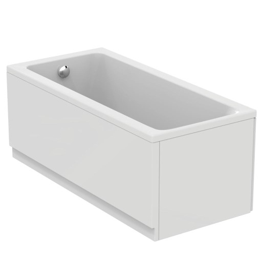 Cada baie rectangulara Ideal Standard Connect Air 150x70cm  acril  complet echipata cu panouri  sistem sustinere si sifon