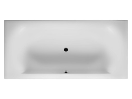 Cada baie rectangulara incastrabila Riho Linares Velvet 190x90cm  acril  finisaj alb mat