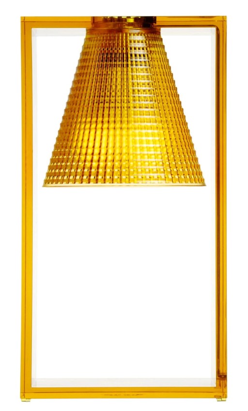 Veioza Kartell Light Air design Eugeni Quitllet  32x17x14cm  ambra