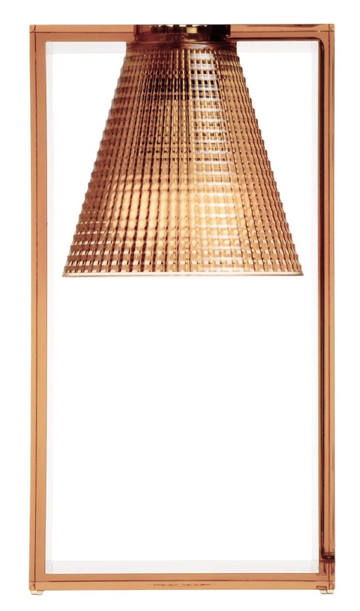 Veioza Kartell Light Air design Eugeni Quitllet  32x17x14cm  roz transparent