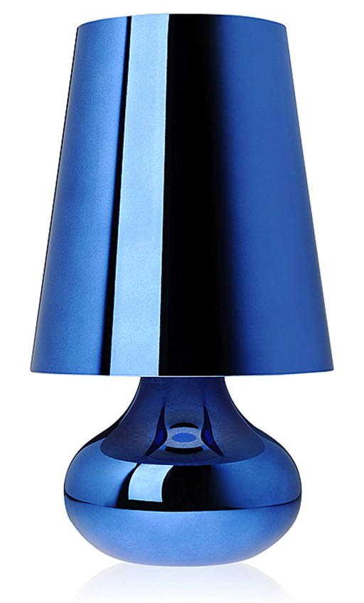 Veioza Kartell Cindy design Ferruccio Laviani  d23.6cm  h42cm  albastru