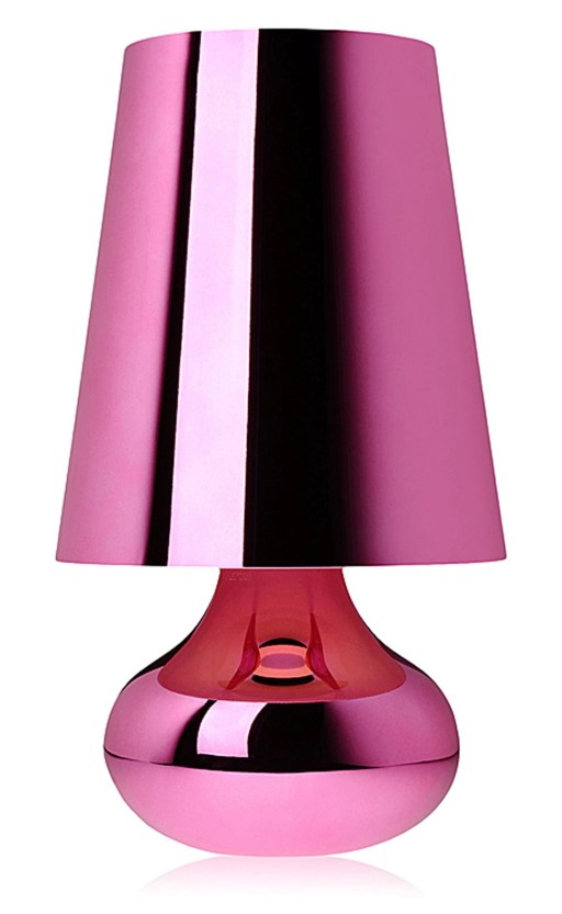 Veioza Kartell Cindy design Ferruccio Laviani  d23.6cm  h42cm  roz fucsia