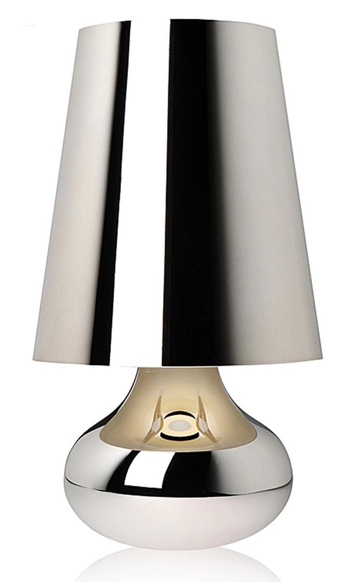Veioza Kartell Cindy design Ferruccio Laviani  d23.6cm  h42cm  platinum