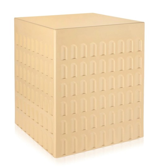 Taburet Kartell EUR design Fabio Novembre  45x36x36cm  gri-maro